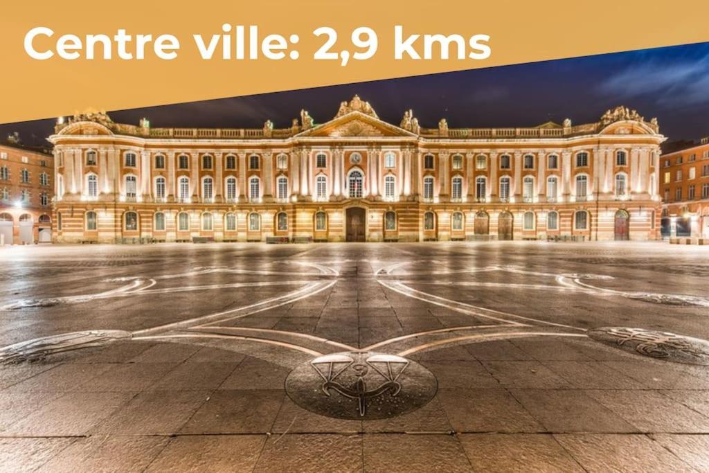 Maison Medicis - T5 Spacieuse Et Calme En Ville - Emplacement Ideal Toulouse Exteriör bild